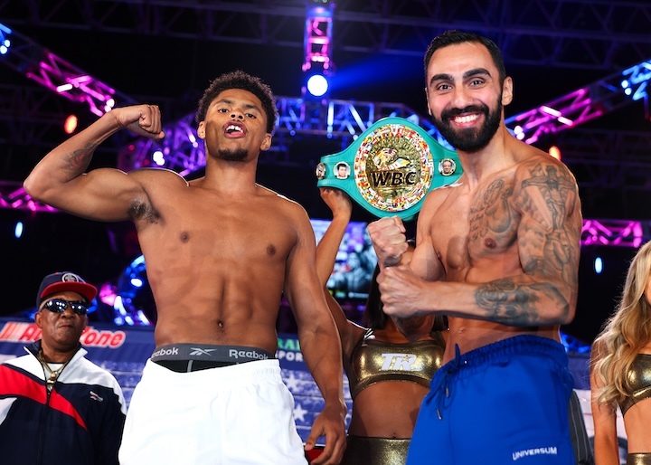 Pertarungan Sengit untuk Sabuk Juara, Shakur Stevenson vs Artem Harutyunyan