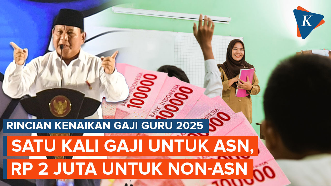 Fakta Kenaikan Gaji Guru Rp500 Ribu, Bukan Rp2 Juta