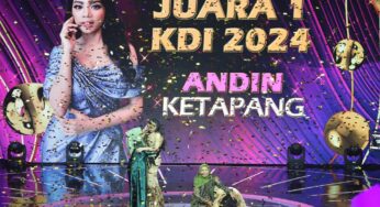 Andin Ketapang Jadi Juara KDI 2024, Tampilkan Performa Memukau