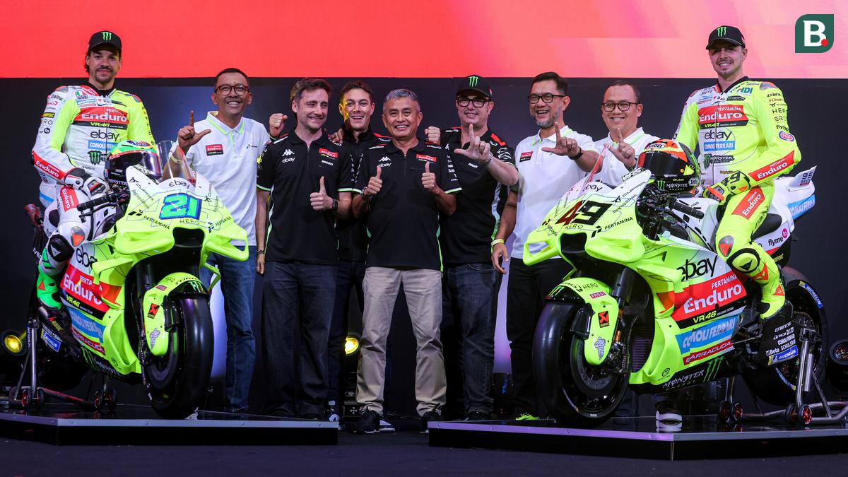 Rossi Targetkan VR46 Racing Tembus 5 Besar MotoGP 2025