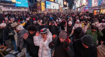 Sholat Tarawih di Times Square, Tunjukkan Spirit Umat Islam