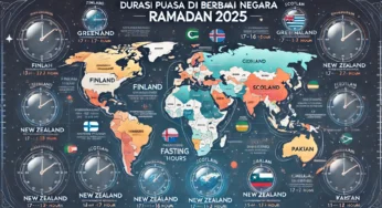 Durasi Puasa Terpanjang dan Tersingkat Selama Ramadan 2025